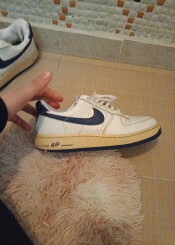 Beyaz Bağcıklı Kadın-erkek Sneaker - Görsel 5