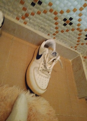 Beyaz Bağcıklı Kadın-erkek Sneaker - Görsel 4