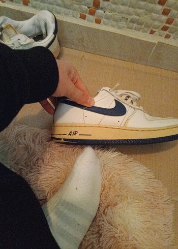 Beyaz Bağcıklı Kadın-erkek Sneaker - Görsel 3