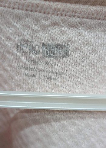 hello baby Kız Çocuk Düğmeli Pembe Pamuk Hırka - Görsel 3