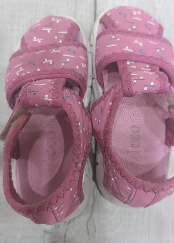 vicco sandalet Kızlar için renkli bağcıksız sandalet - Görsel 6