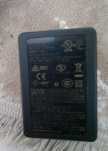 Casio Lityum İyon Pil Şarj Cihazı - Görsel 3