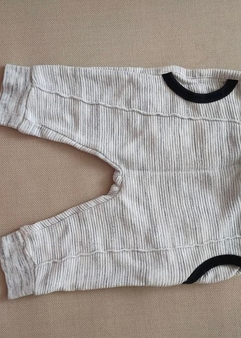 Kapüşonlu Gri Bebek İkili Takım - Görsel 5