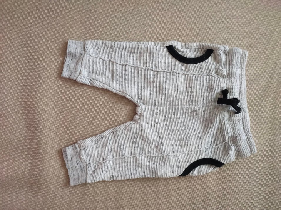 Kapüşonlu Gri Bebek İkili Takım - Görsel 5