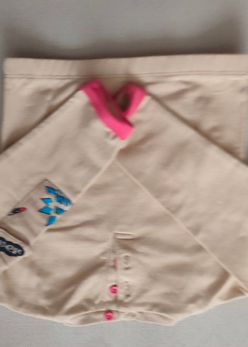 Kız Çocuk Renkli Baskılı Sweatshirt ve tayt takım - Görsel 2