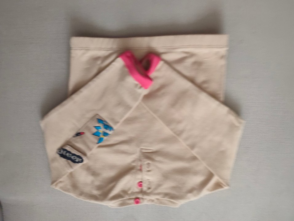 Kız Çocuk Renkli Baskılı Sweatshirt ve tayt takım - Görsel 2