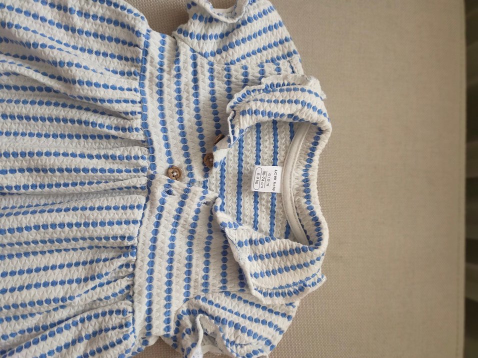 Mavi Kız Elbisesi - Görsel 4