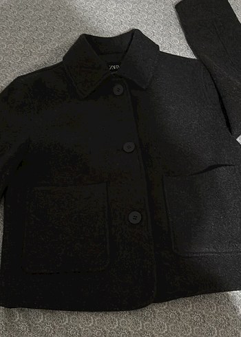 Zara yün ceket kadın - Görsel 7