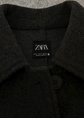 Zara yün ceket kadın - Görsel 2