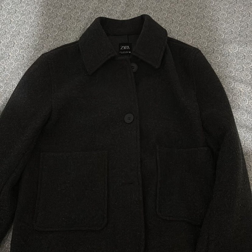 Zara yün ceket kadın - Görsel 3