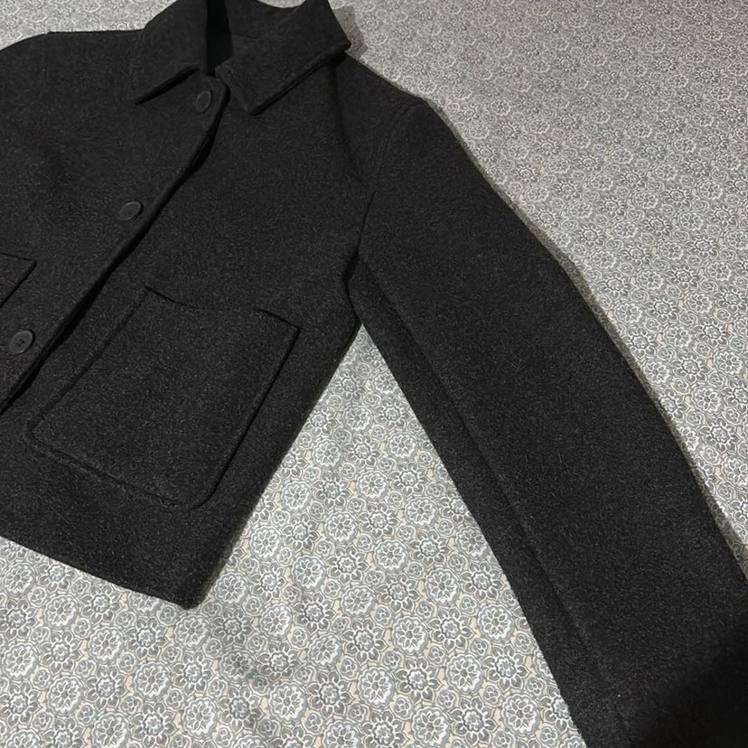 Zara yün ceket kadın - Görsel 5