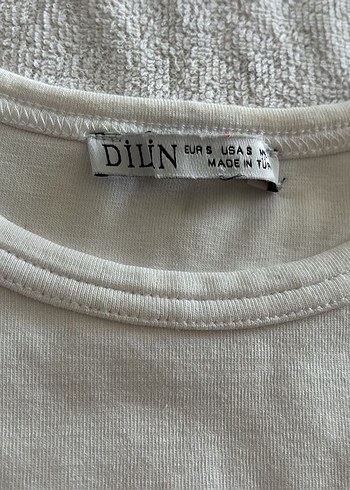 Pamuk ve Modal Karışımlı Crop Top-Beyaz - Görsel 2