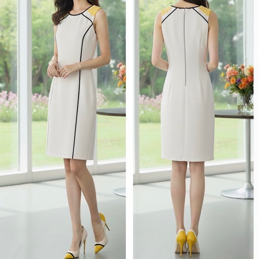 Koton Fütüristik Elbise - Görsel 2