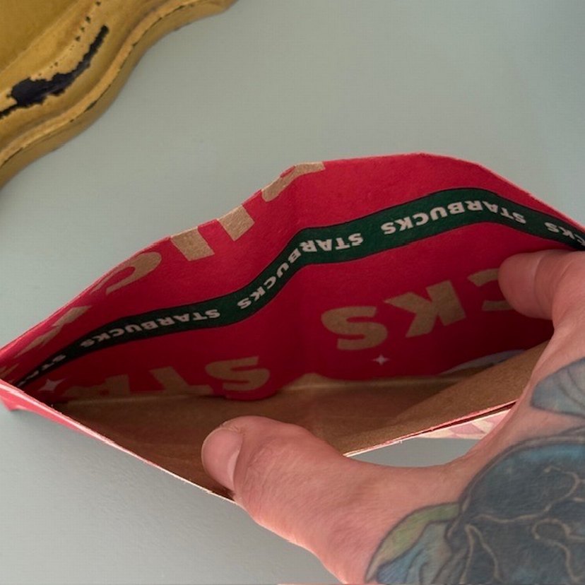 Starbucks Kırmızı Cüzdan - Görsel 2