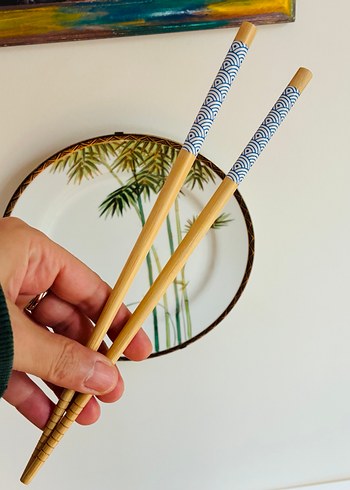 Japon Topuz Geyşa Tokası & Çubuk - Görsel 2