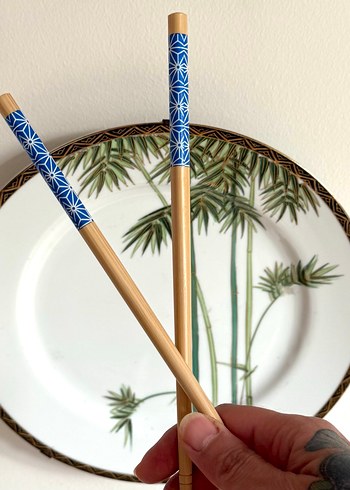 Japon Geyşa Topuz Tokası & Çubuk - Görsel 3