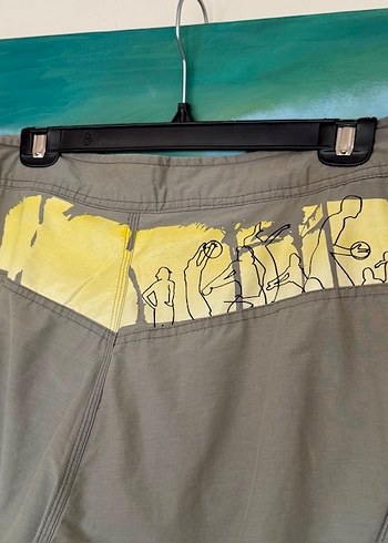 Nike Fileli Kargo Model Plaj Şortu - Görsel 7