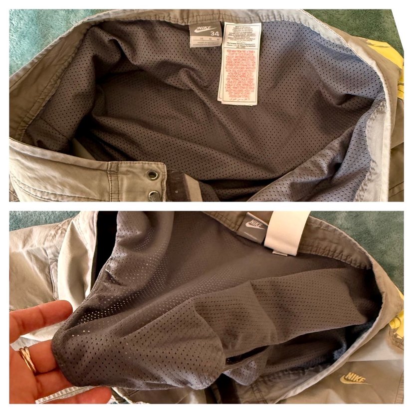 Nike Fileli Kargo Model Plaj Şortu - Görsel 5