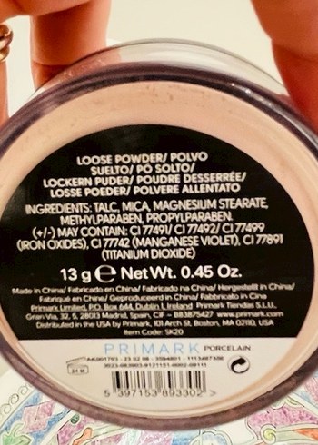 Primark Porselen Mineral Pudra - Görsel 4