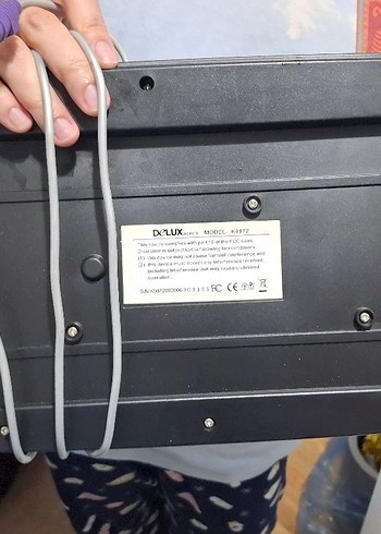 Gri Kablolu Klavye (Delux) - Görsel 2