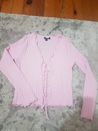 Crop hırka