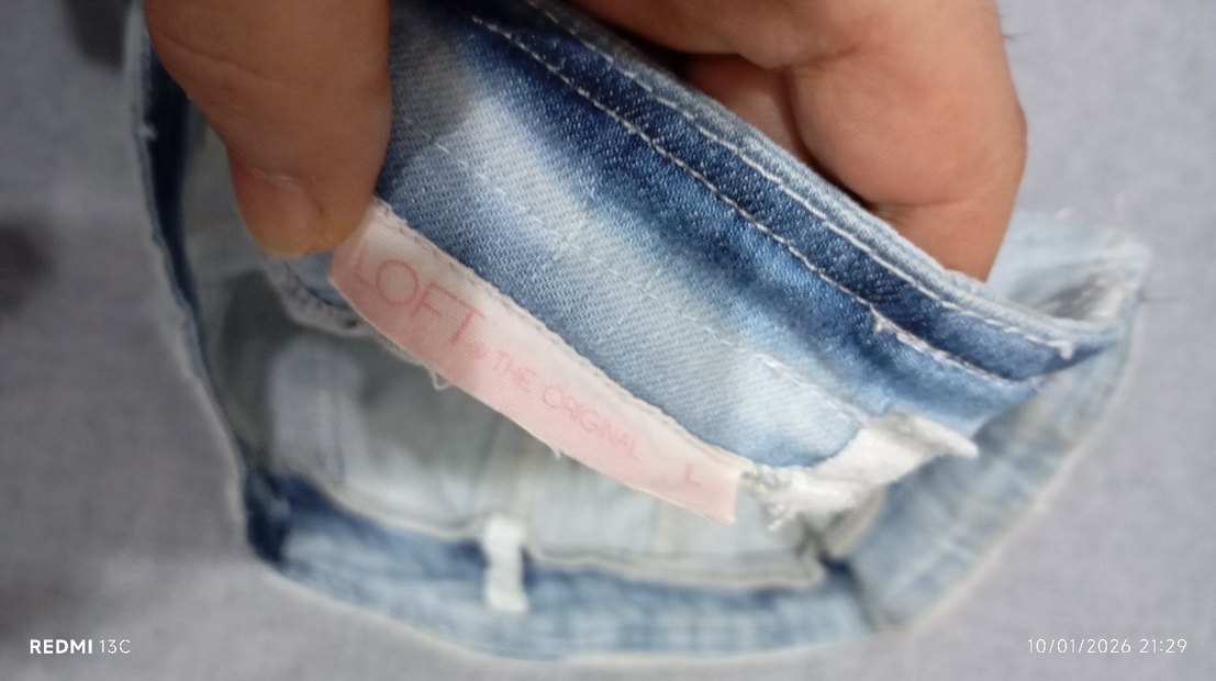 Askısız Kot Elbise Midi Boy Fermuarlı - Görsel 3