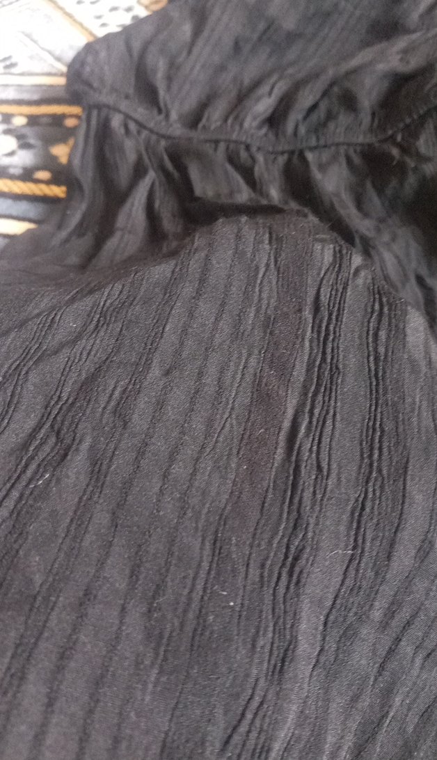 ip askılı Siyah Tulum - Görsel 3