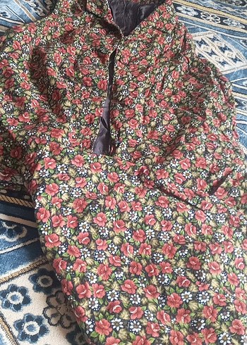 Çiçek Desenli Kisa Bohem Kadın Elbise - Görsel 4