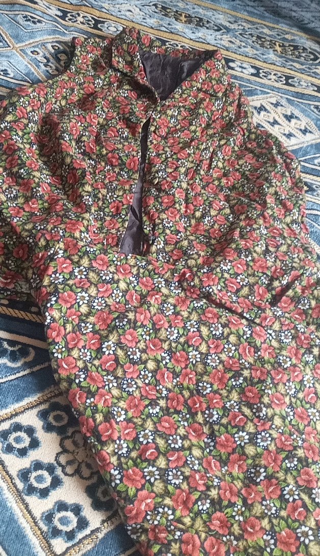 Çiçek Desenli Kisa Bohem Kadın Elbise - Görsel 4