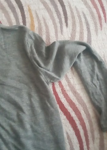 düğmeli triko hirkan - Görsel 3