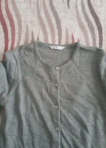 düğmeli triko hirkan - Görsel 2