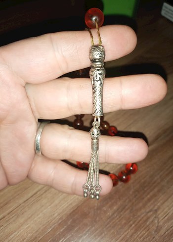 Gümüş imame Antika Tesbih - Görsel 7