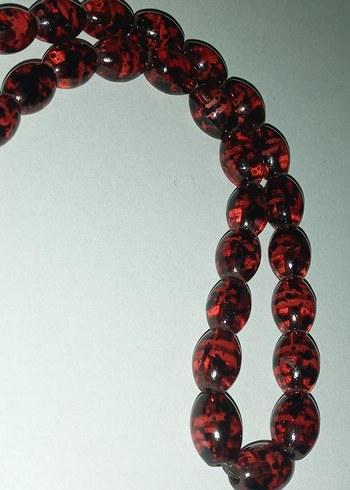 Eski usta işi elde çekilmiş tesbih - Görsel 3