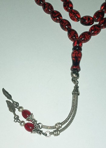 Eski usta işi elde çekilmiş tesbih - Görsel 6