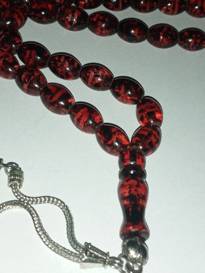 Eski usta işi elde çekilmiş tesbih - Görsel 4