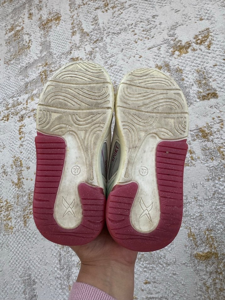 Kinetix Beyaz Kız Çocuk Spor Ayakkabı - Görsel 3