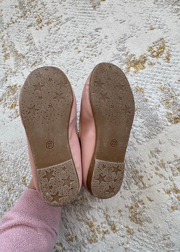 Kız Çocuk Pembe Babet Ayakkabı - Görsel 3
