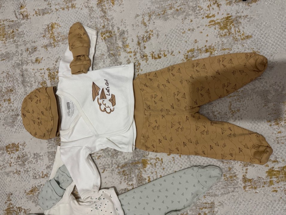 Bebek Erkek Pamuklu Rahat Takım - Görsel 3