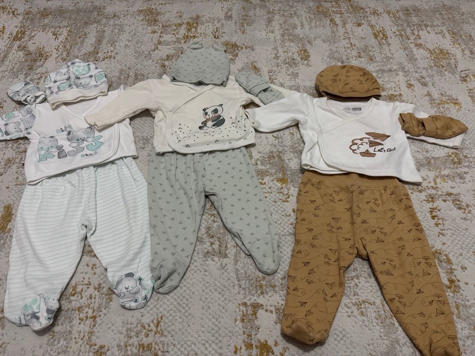 Bebek Erkek Pamuklu Rahat Takım - Görsel 5