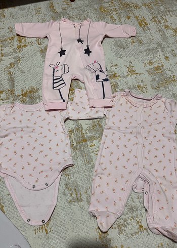 Nakışlı Triko Bebek Kız Takımı - Görsel 2