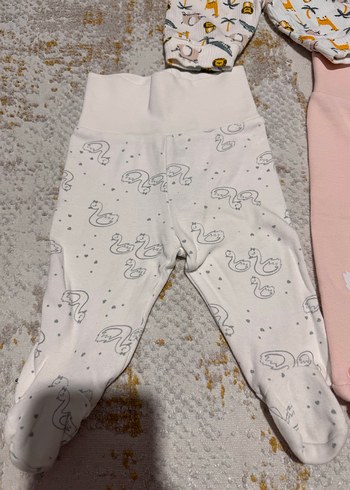 Kız Bebek Triko Pamuklu Pantolon Seti - Görsel 2