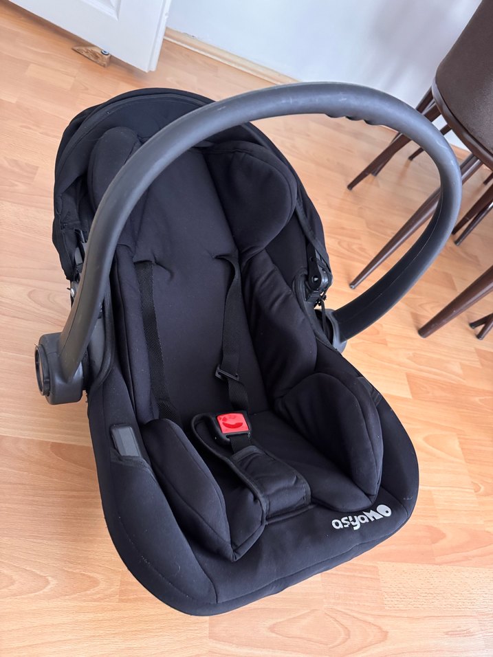Siyah Bebek Oto Koltuğu - Görsel 3