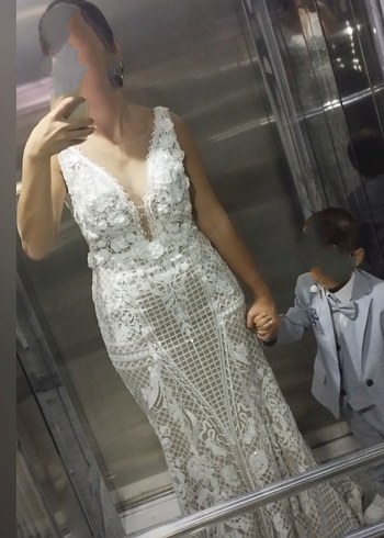 beyaz abiye - Görsel 3