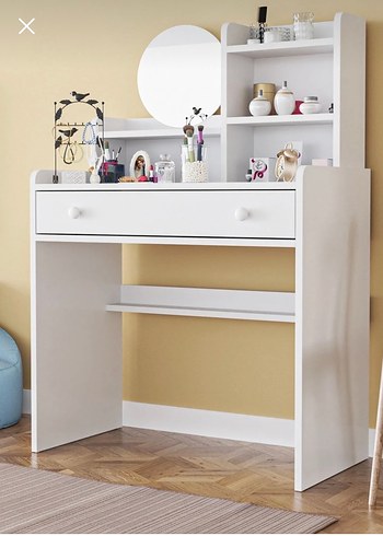 Beyaz Makyaj Masası - Görsel 3