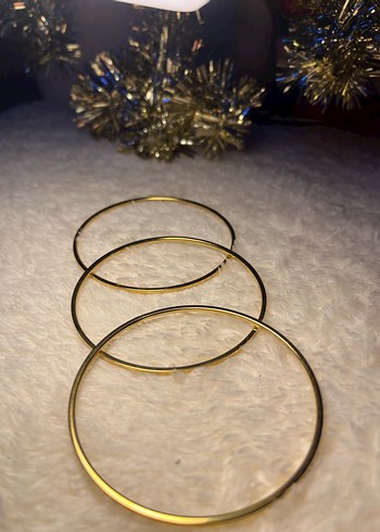 Çelik Ajda Bilezik 3 lü Takım - Görsel 2