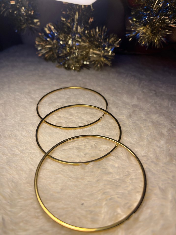 Çelik Ajda Bilezik 3 lü Takım - Görsel 2