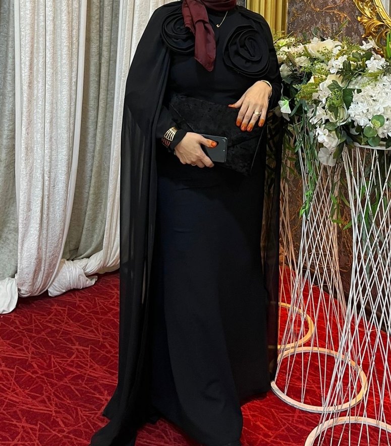 Kadın Lüx Rose Abiye Elbise - Görsel 3