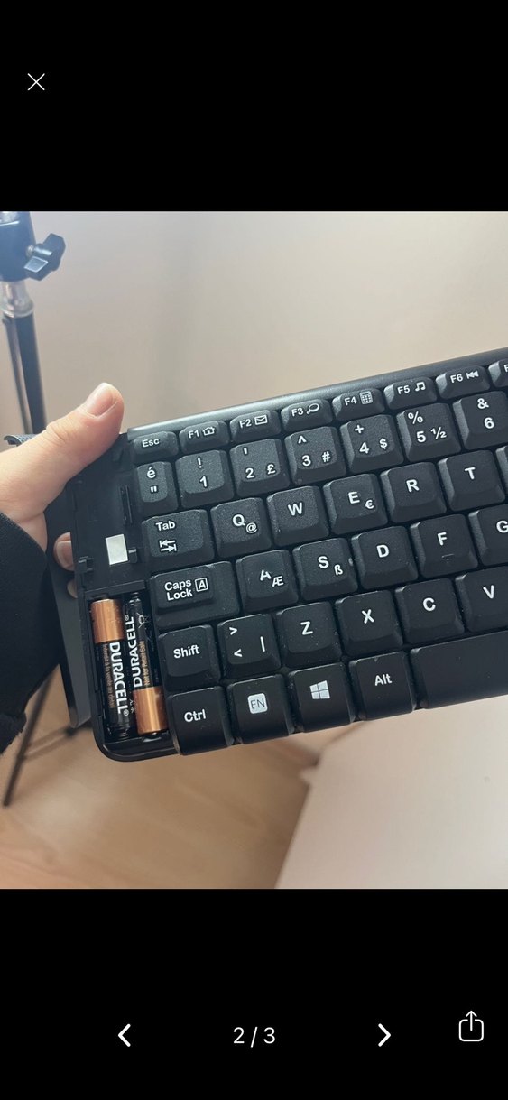 Logitech Siyah Kablolu Klavye - Görsel 2