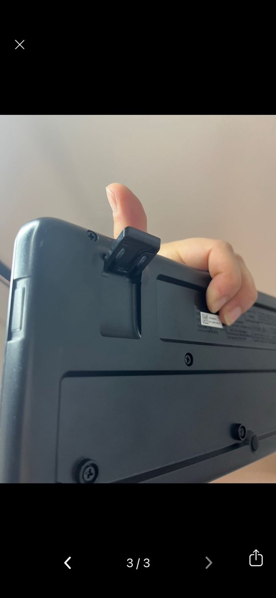 Logitech Siyah Kablolu Klavye - Görsel 3