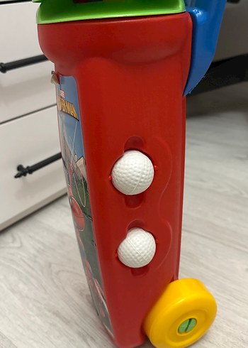 Renkli Spiderman Temalı Çocuk Golf Seti - Görsel 5